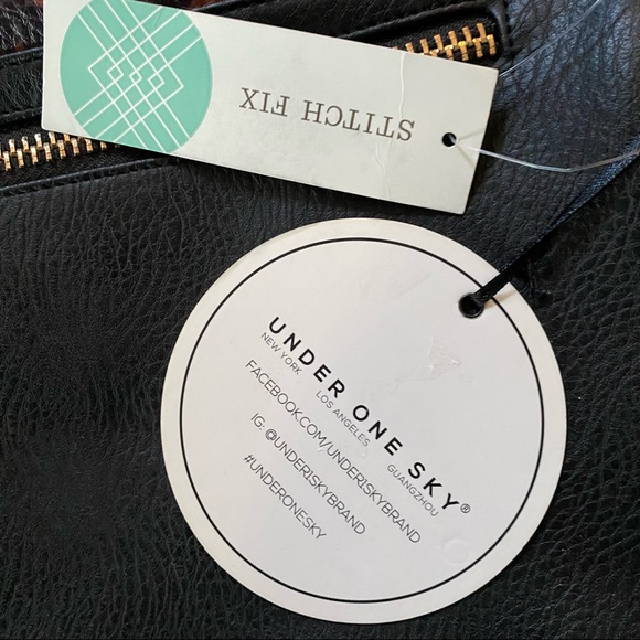 NWT Stitch Fix Under One Sky Marribel Reverse Animal Print Crossbody Purse - Picture 10 of 10